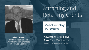 FREE CLE:  Attracting and Retaining Clients