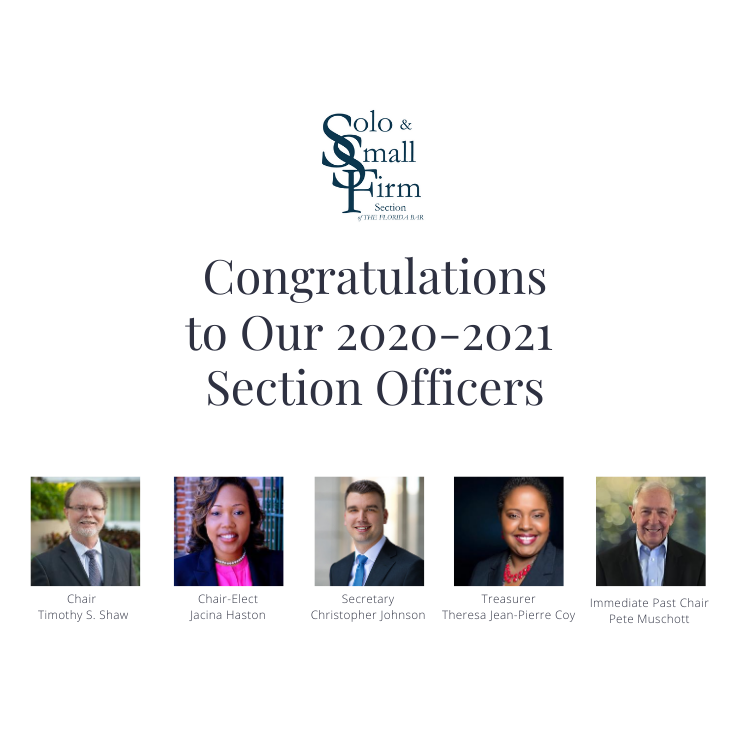 2020-21 Section Officers