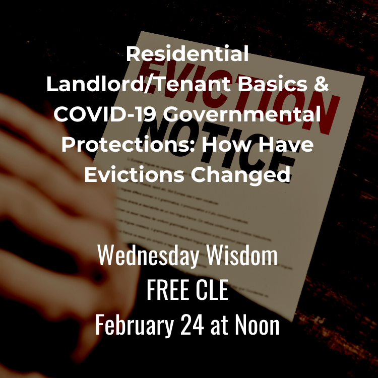 Free Landlord/Tenant CLE