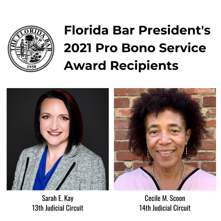 2021 Pro Bono Award Winners
