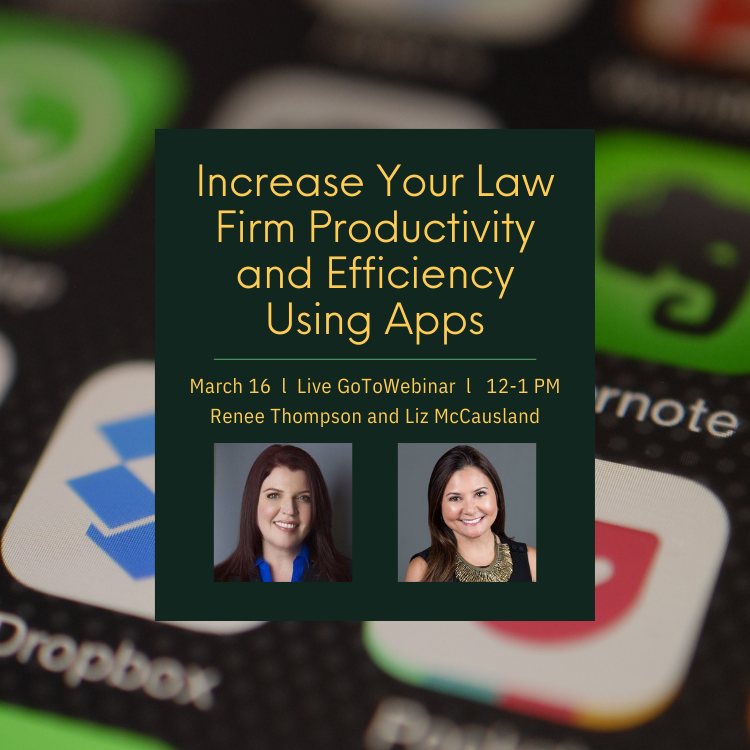 Increase Your Law Firm Productivity With Apps